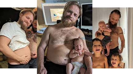 Boris at age 40 before rebuilding his training rhythm